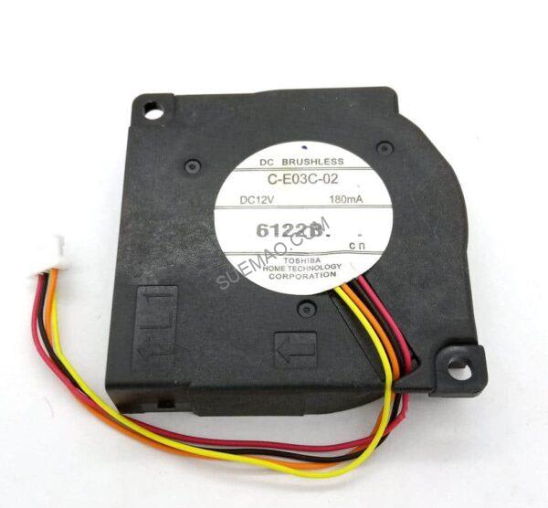 019-TOSHIBA C-E03C-02 12V 0.18A 4wires Cooling Fan2